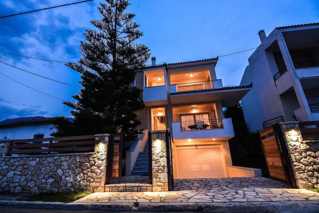 Aigli Luxurious Villa Kato Pitsa Exterior photo