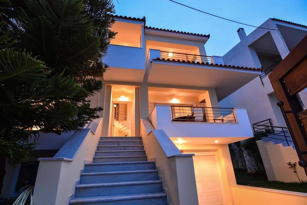 Aigli Luxurious Villa Kato Pitsa Exterior photo