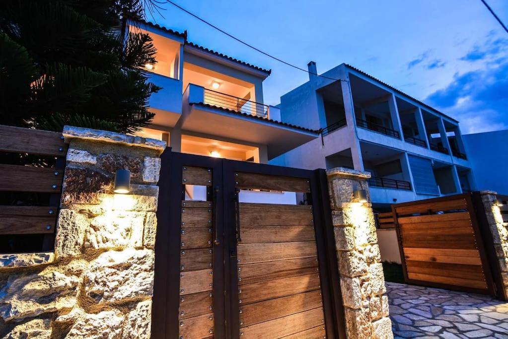 Aigli Luxurious Villa Kato Pitsa Exterior photo
